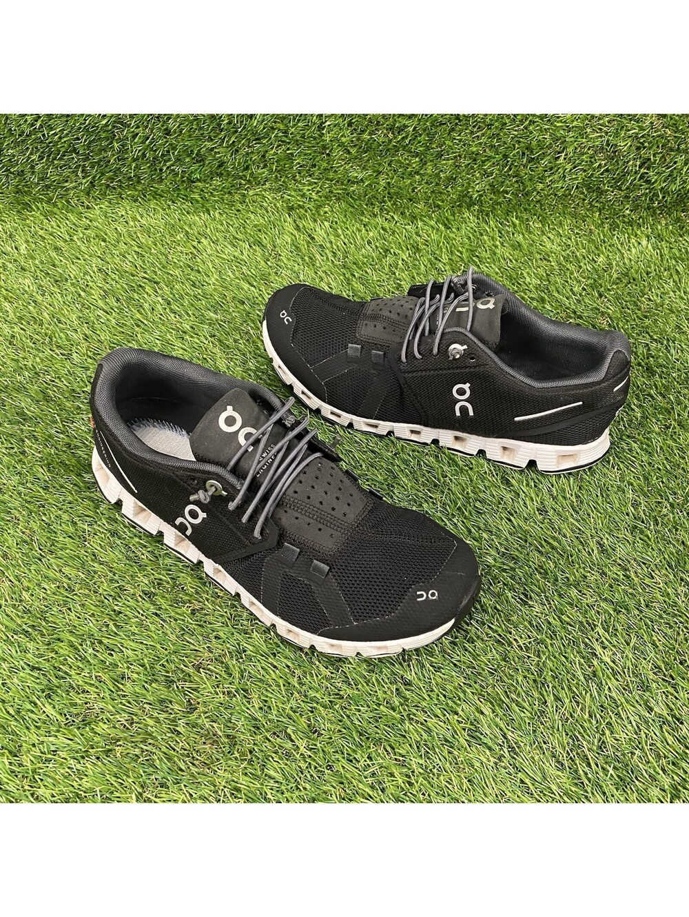 On Running Cloud Shoes Womens Size 6.5 Black CloudTec Swiss Engineering Athletic